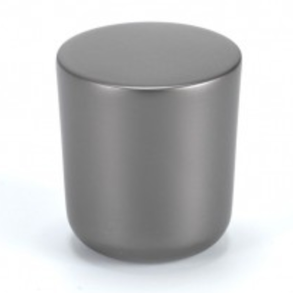 [8161750] Berenson BN-RCH-MINI-RD-LG-KNOB Mini Large 1" Modern Round Cone Button Cabinet Knob / Drawer Knob by R. Christensen Charcoal Gray Cabinet Hardware