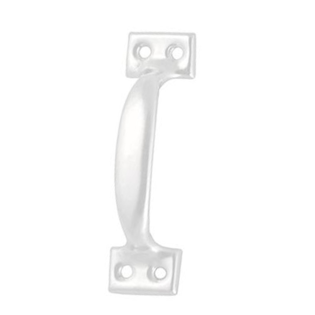 DOOR PULL 3 W/SCREEN WH