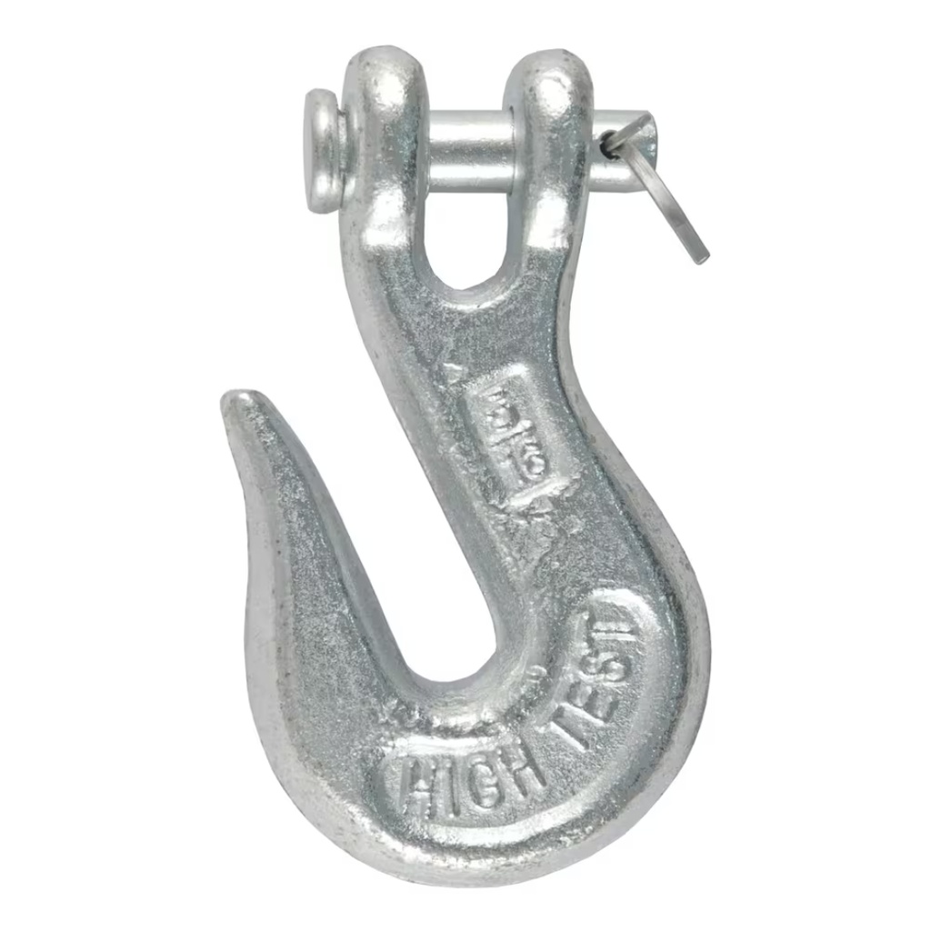 Campbell 1/4 in. Clevis Grab Hook Grade 43 Zinc Plated - T9501424