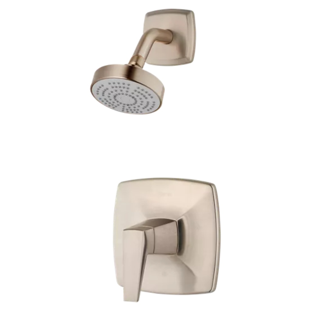 Pfister G89-7LPM Arkitek Shower Trim Package with Single Function Shower Head Brushed Nickel