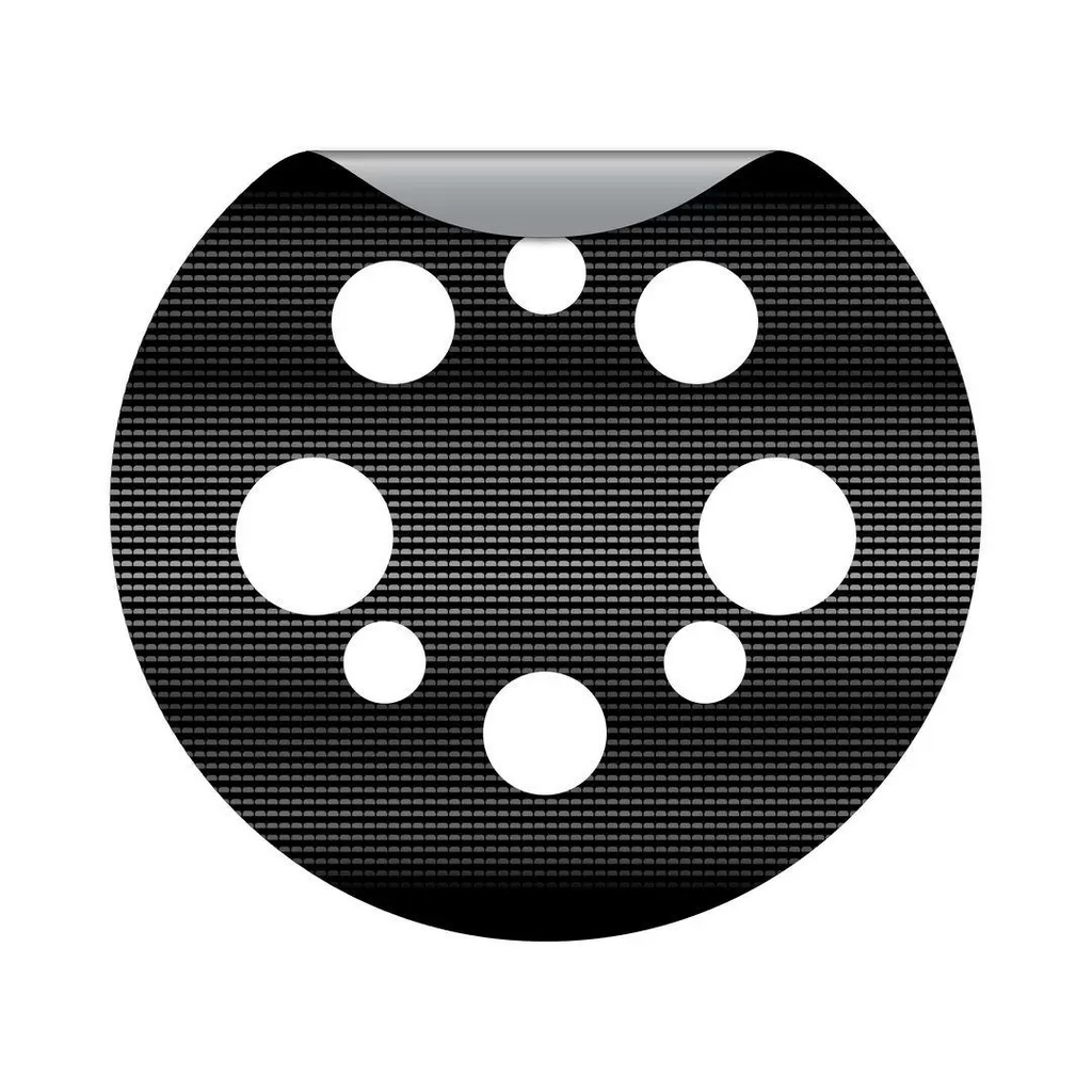 Diablo 5 in. Ceramic Blend Hook and Lock Conversion Pad 1 Pk