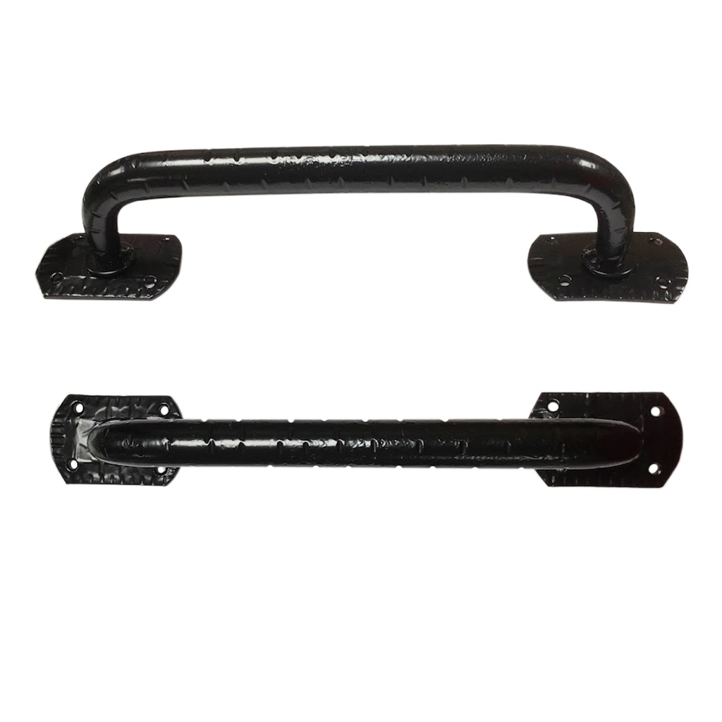 MANIJA SOBRE ROSETA NEGRO 240MM