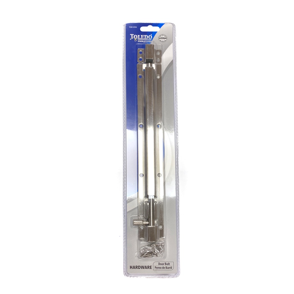 TOLEDO DOOR BOLT 12" LENGHT