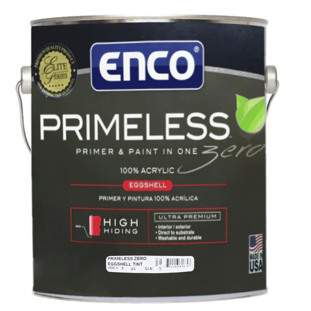 ENCO P/LESS ZERO EGSHELL TINT GL