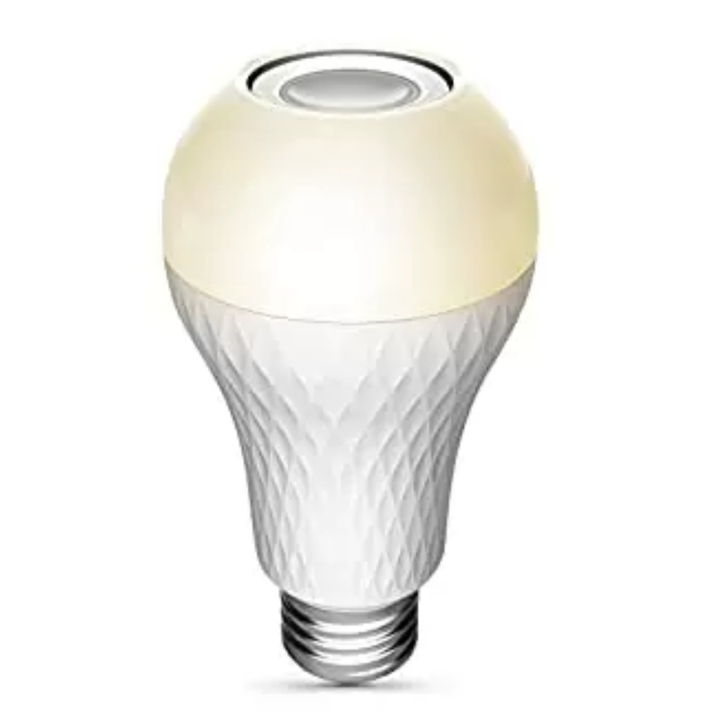 Feit A19 E26 (Medium) LED Speaker Bulb Bright White 60 Watt Equivalence 1 Pk