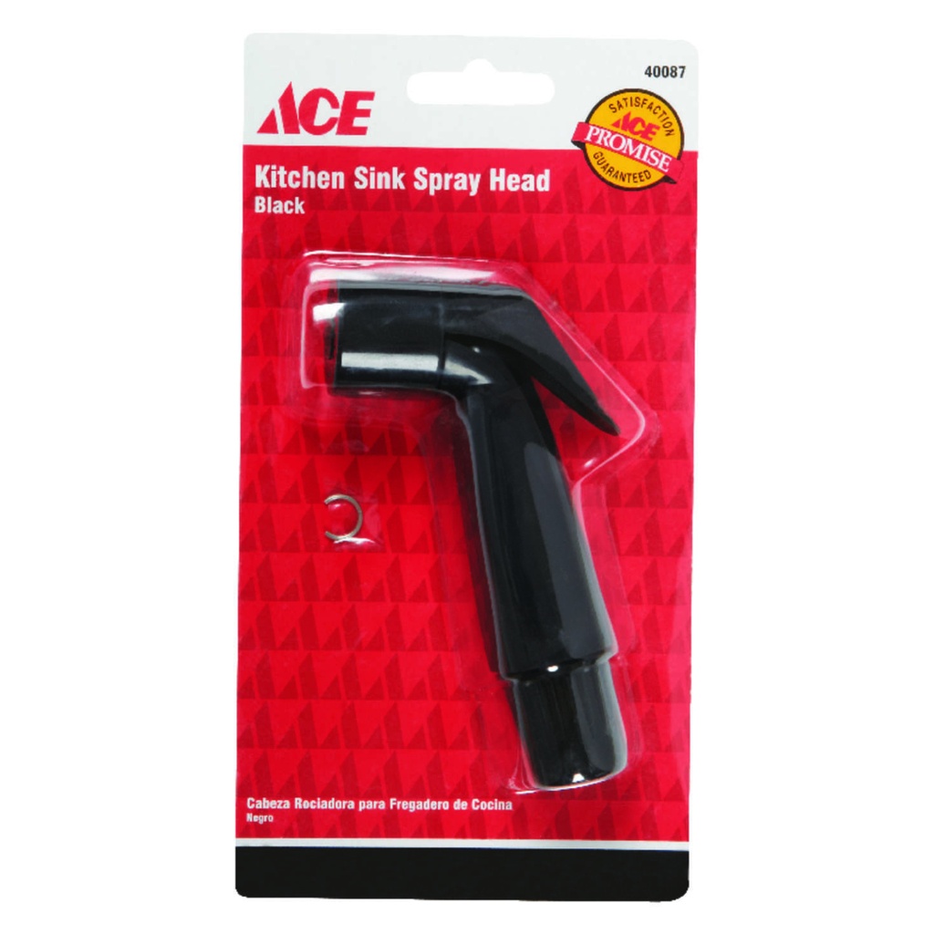 [40087] Ace for Universal Black Kitchen Faucet Sprayer
