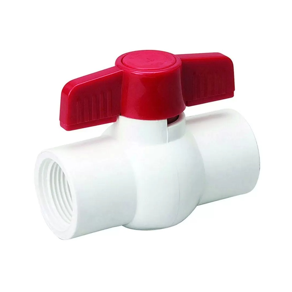 Homewerks 3/4 in. PVC FIP Ball Valve Full Port Quarter-Turn Lever for Non-Potable Water