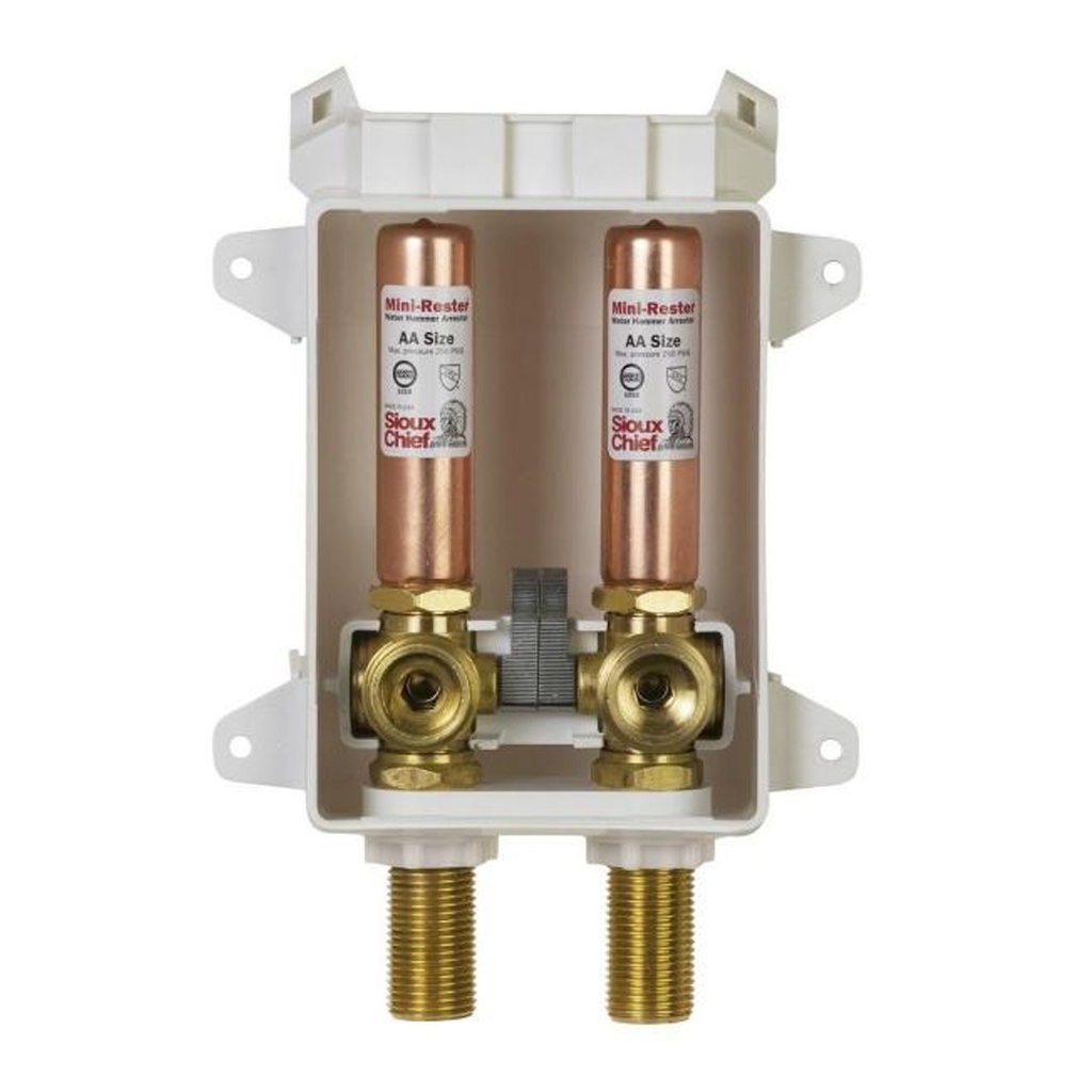 Sioux Chief OxBox PEX 1/2 in. D Washing Machine Outlet Box