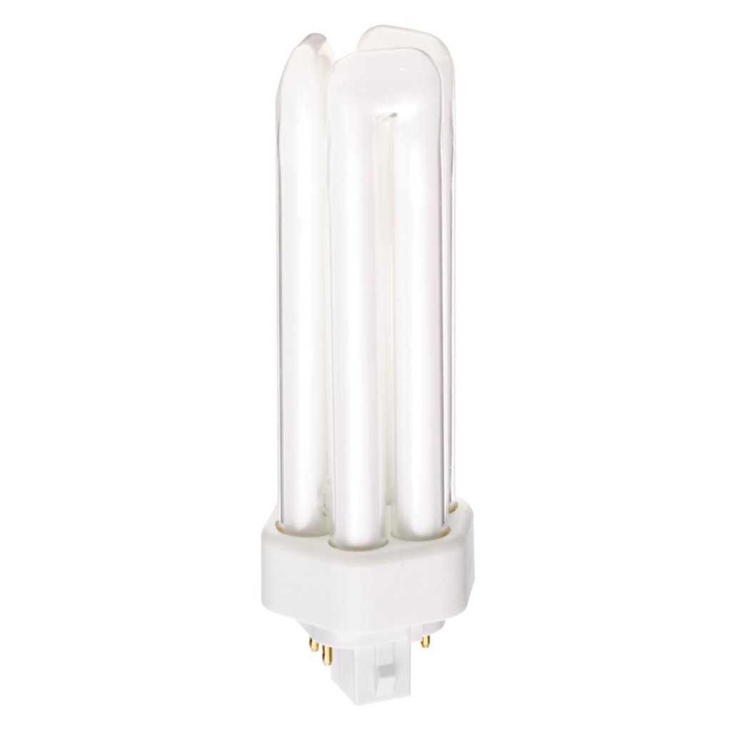 [455004660] Satco S8352 32W Triple Tube 4-Pin GX24Q-3 Plug-in Base 4100K Fluorescent Bulb