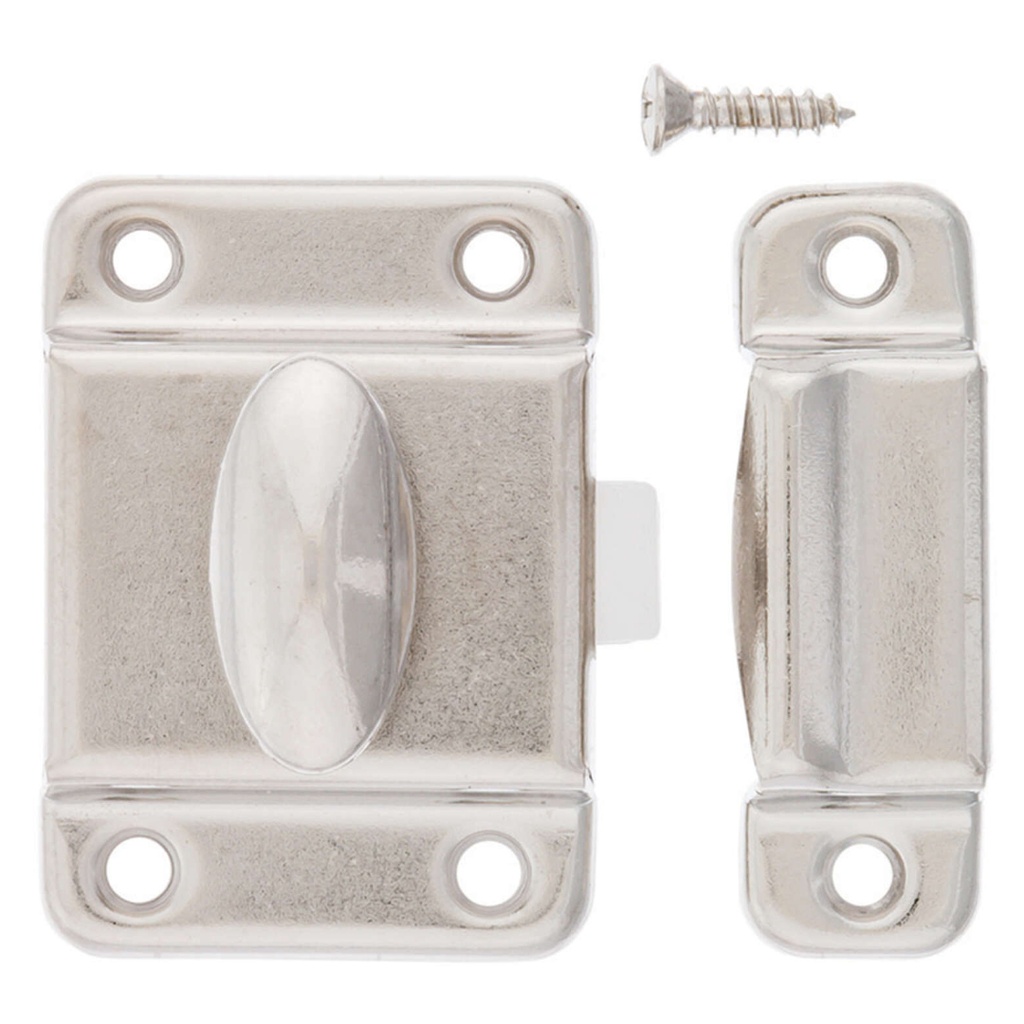 [5298773] Ace Interior Steel Nickel Cupboard Turn