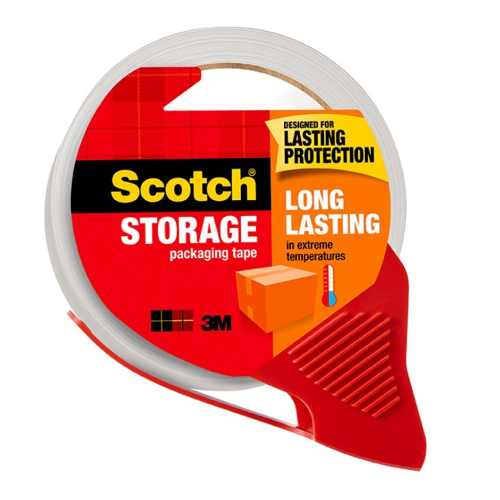 3M Scotch 1.88 in. W X 54.6 Yd L Packaging Tape with Dispenser 1 Pk