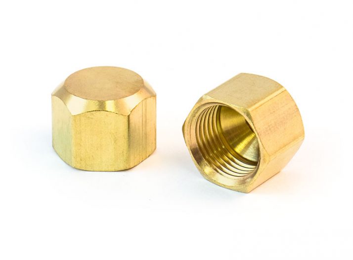 FLARE FITTING CAP1/2" LF