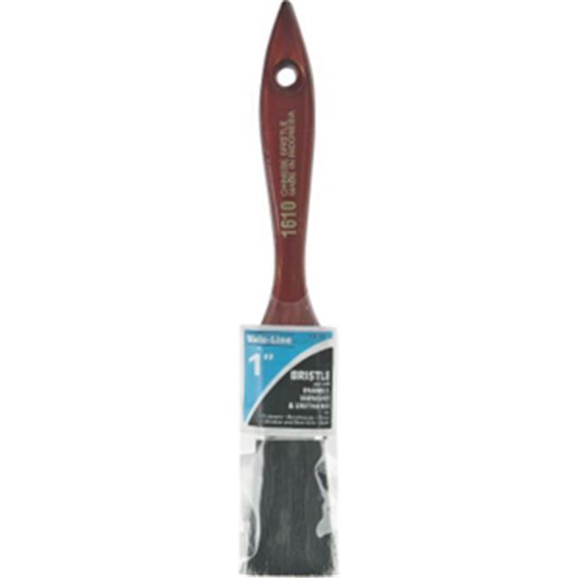 [1610-1] '-1 Varnish/Wall Brush, 1 in W, 2 in L Bristle, China Bristle, Varnish Handle