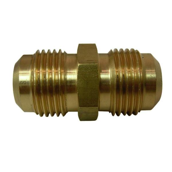 JMF Company 1/2 in. Flare X 1/2 in. D Flare Brass Union