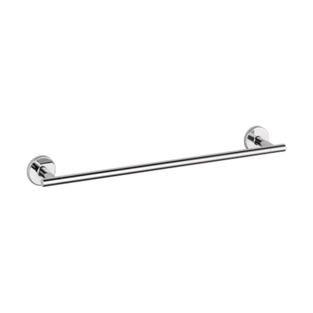Delta 75918 Trinsic 18" Wall Mounted Towel Bar Chrome Bathroom Hardware and Accessories Bathroom Hardware Towel Bars