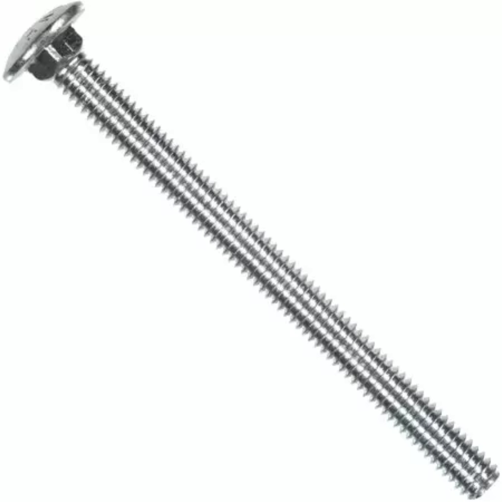 [400000735] HILLMAN 3/8 in. X 12 in. L Zinc-Plated Steel Carriage Bolt 1 Pk