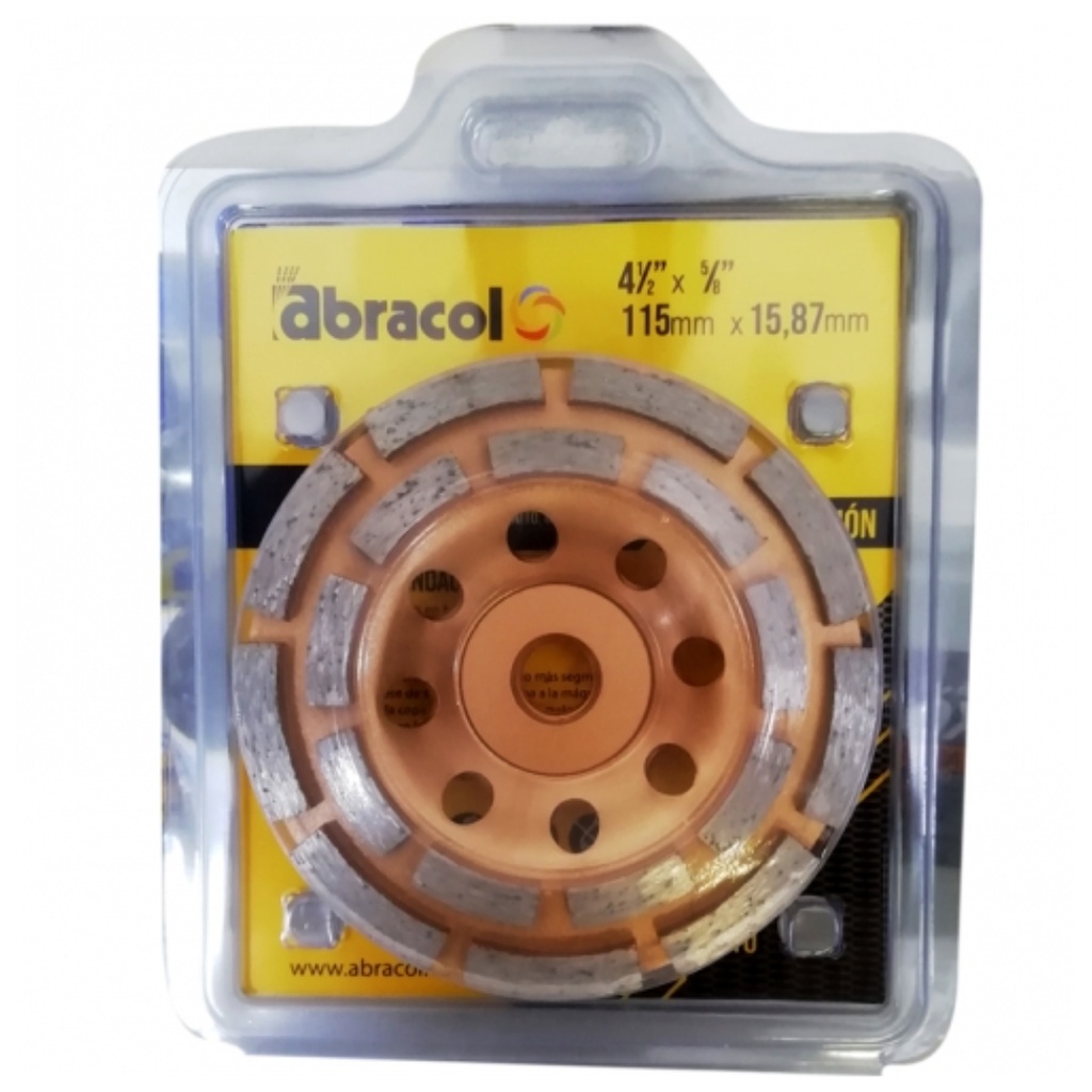 DISCO DE COPA DIAMANTE 4X5/8