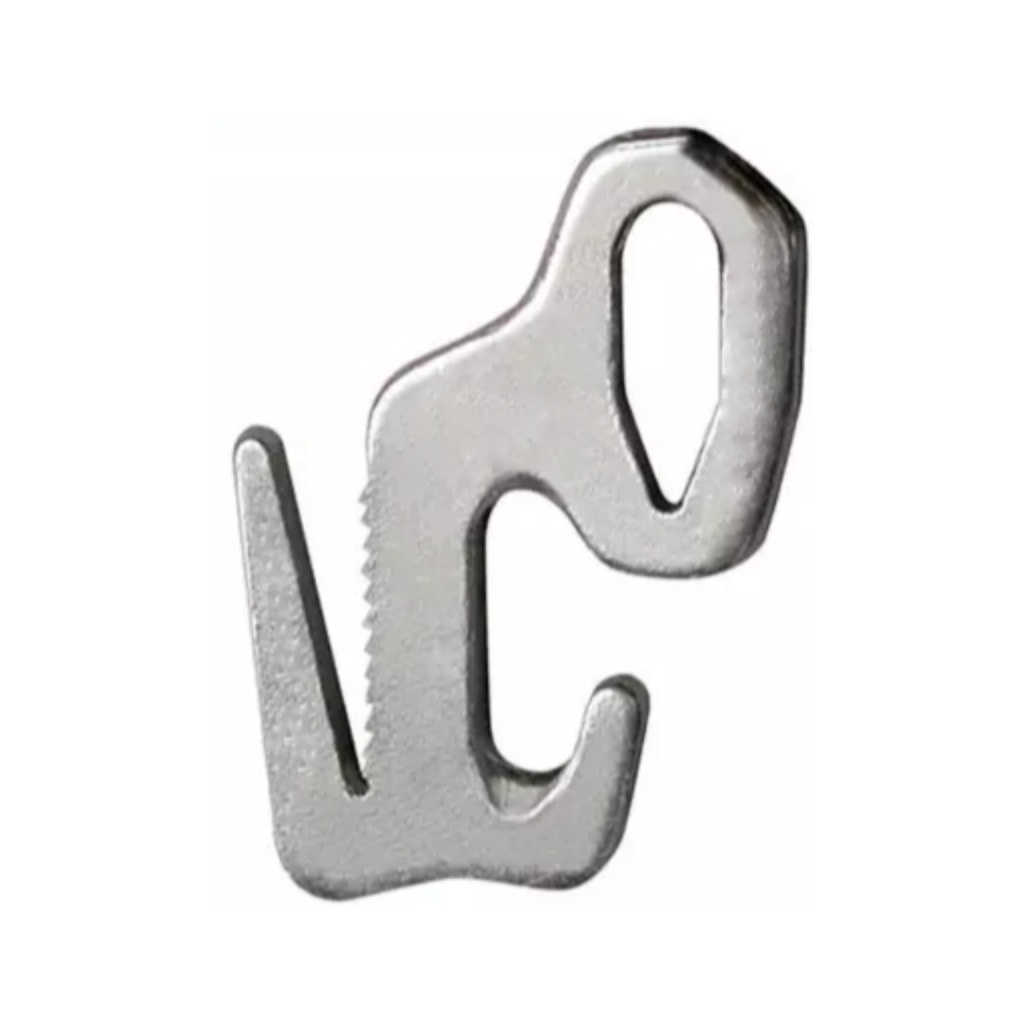 Rope Tightener,1-1/2 in.,Aluminum,Silver