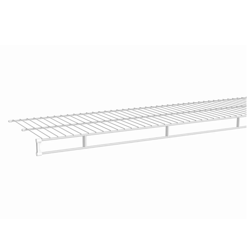 [1361] Shelf and Rod 6 Ft. X 12 in. Ventilated Wire Shelf