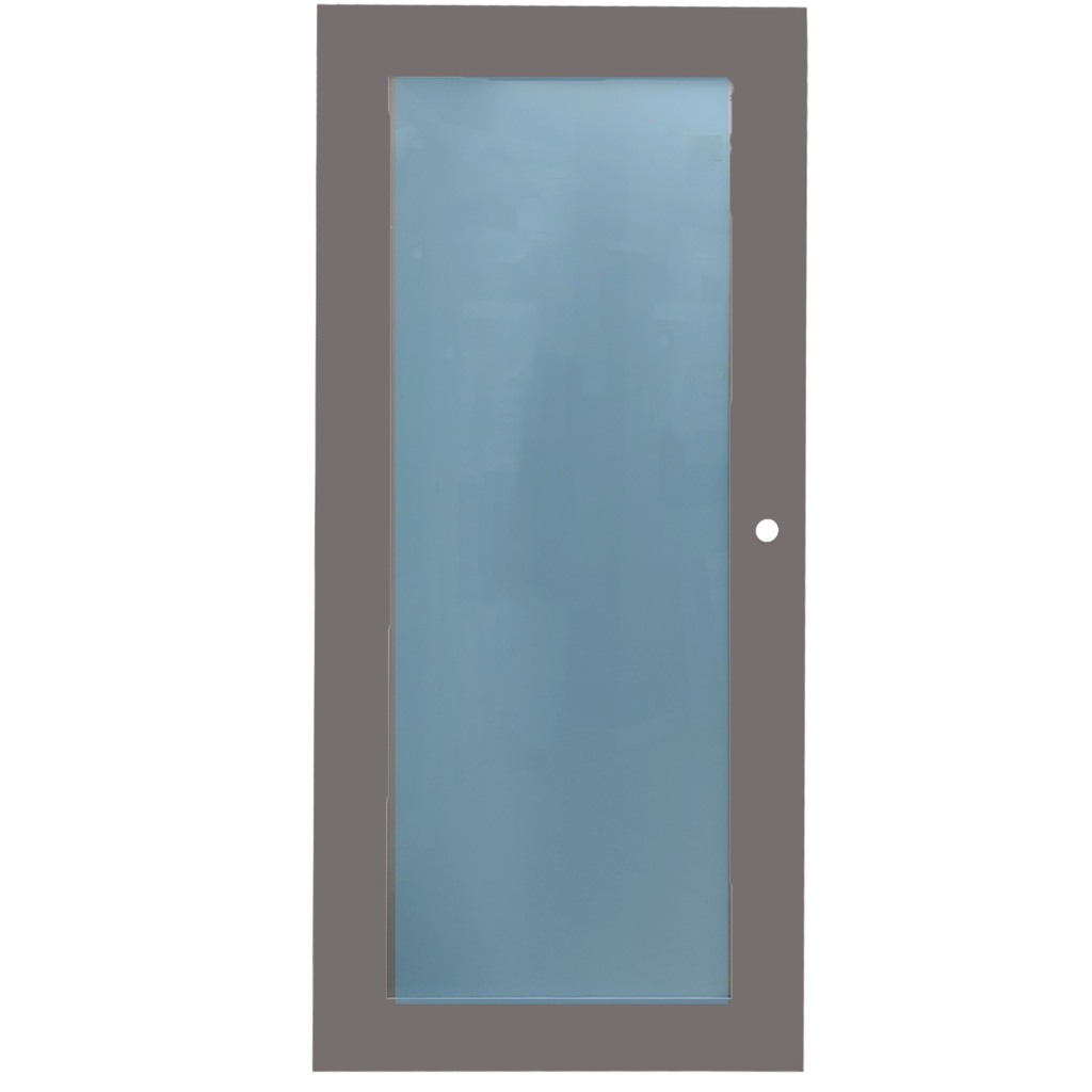 PT. ALUM. FULL VIEW GRIS 36X96 D