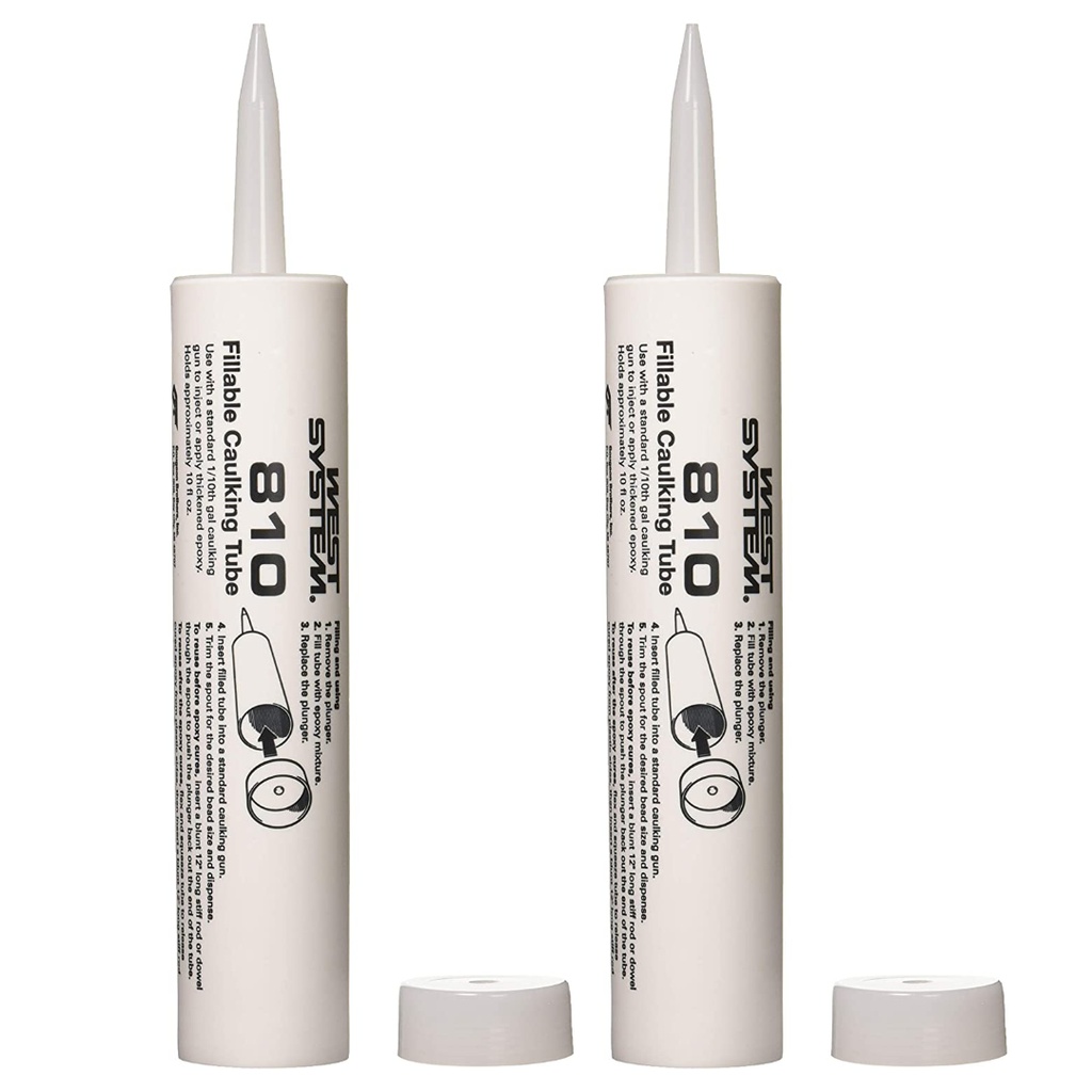 West System - Fillable Caulking Tubes (2/Pk) - 8102