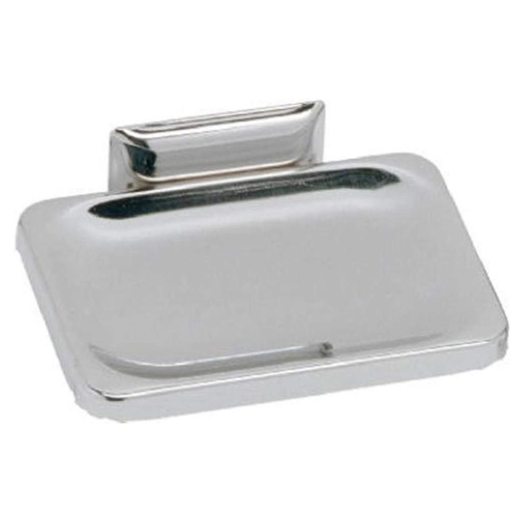 DECKO Chrome Silver Steel Soap Dish