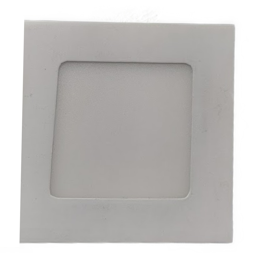 LAMPARA LED SUR MO 6W CUAD .WHT.