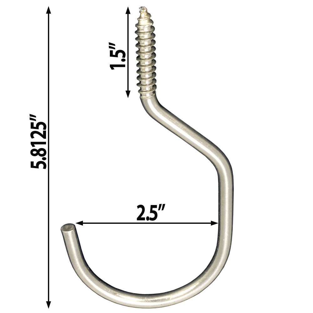 STOR-ALL HOOK DRIVE 5-3/16"