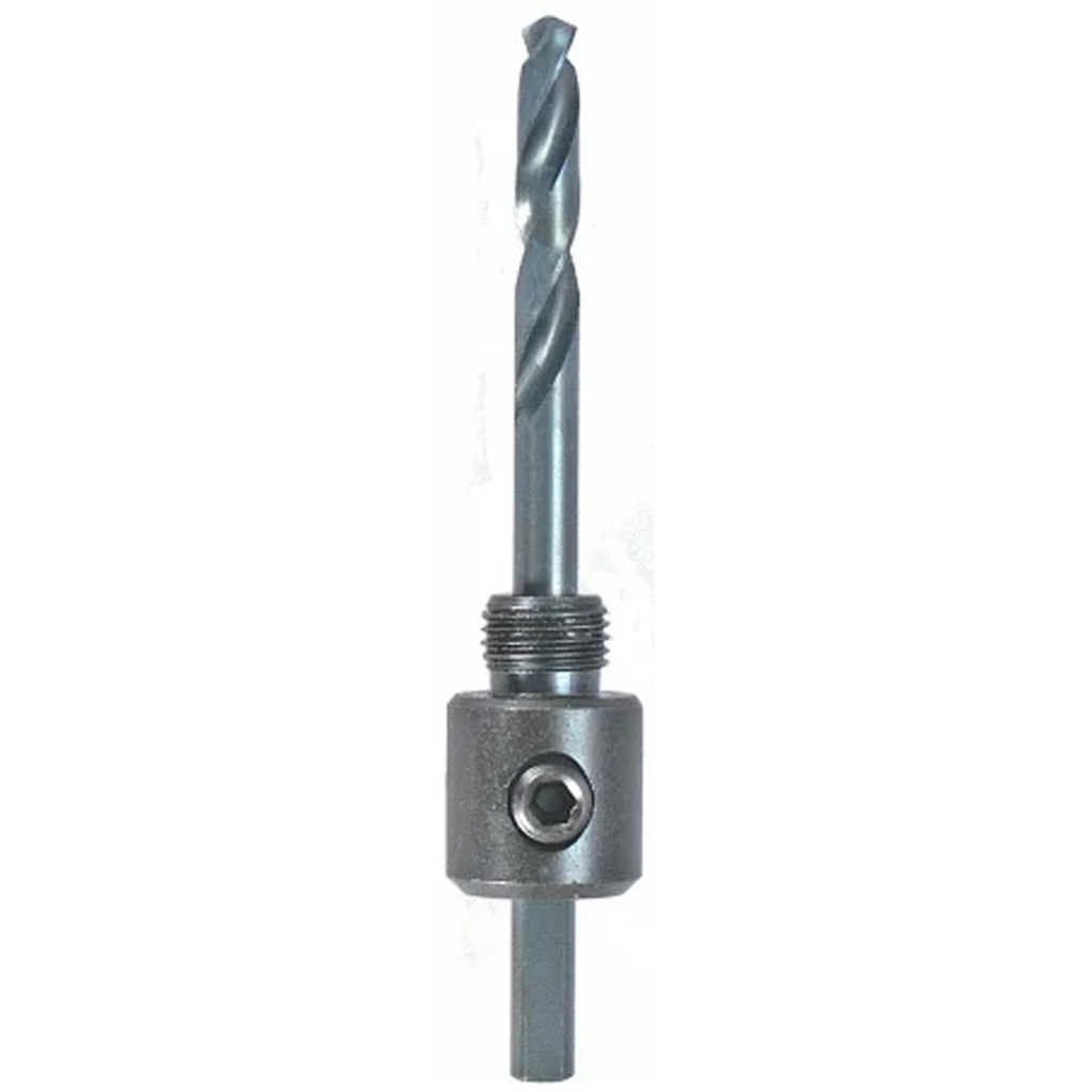 Lenox 5 in. L Hole Saw Mandrel 9/16 in. 1-3/16 in. 1/4 in. 3-Flat 1 Pc