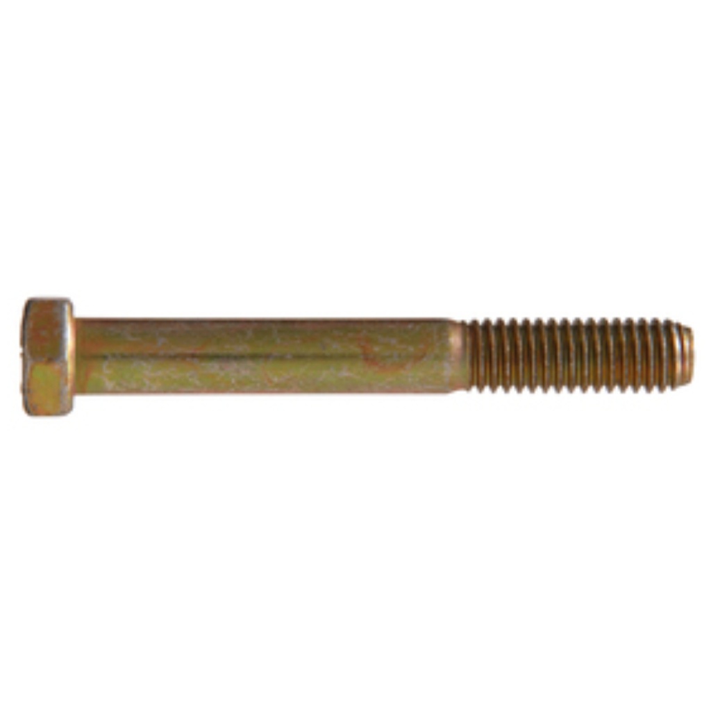 The Hillman Group 2336 1/2-13 X 3-Inch Hex Cap Screw Grade 8 Dichromate, Zinc/Yellow, 4-Pack