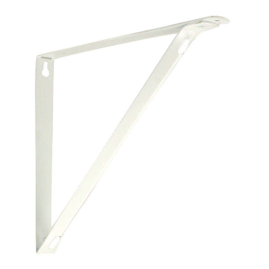BRACKET SHELF WHT 11"