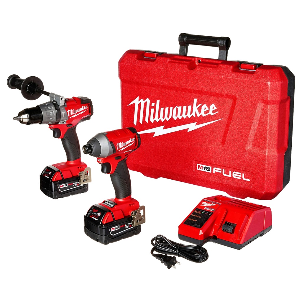 [2026543] Milwaukee M18 FUEL Cordless Brushless 2 Tool Combo Kit