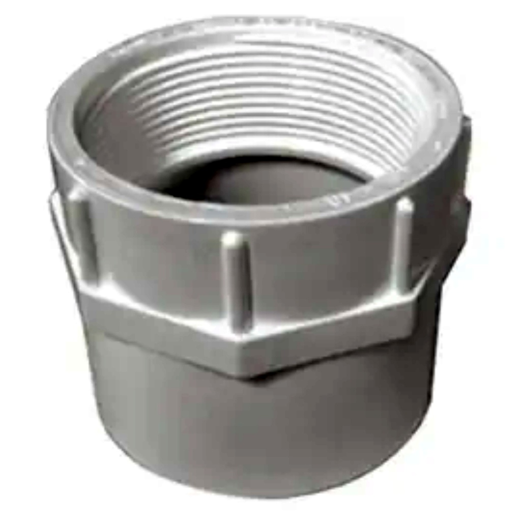 ADAPT. HEMBRA 1 1/4 SCH40 GRIS