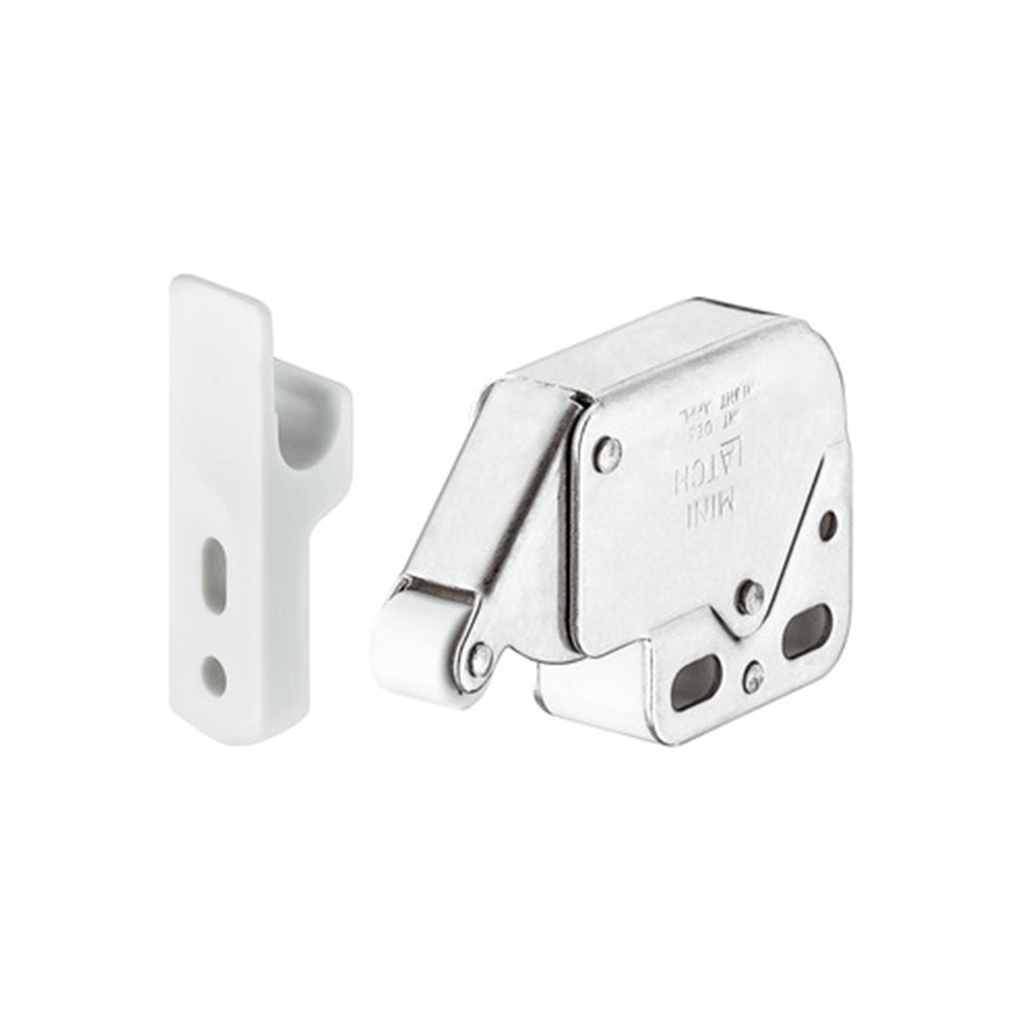 HAFELE MINI LATCH WHT.
