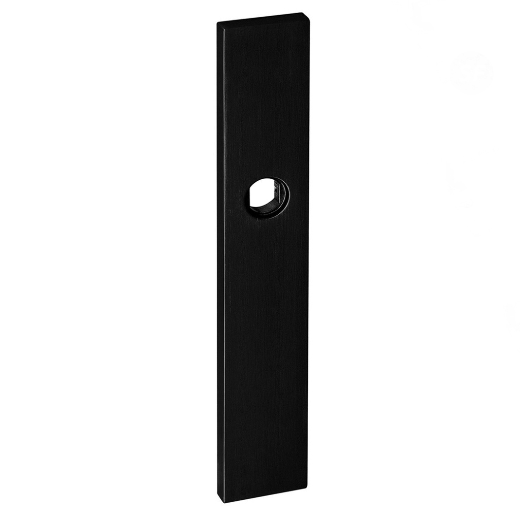 JNF PLATE FOR LEVER HAND TIT BLK