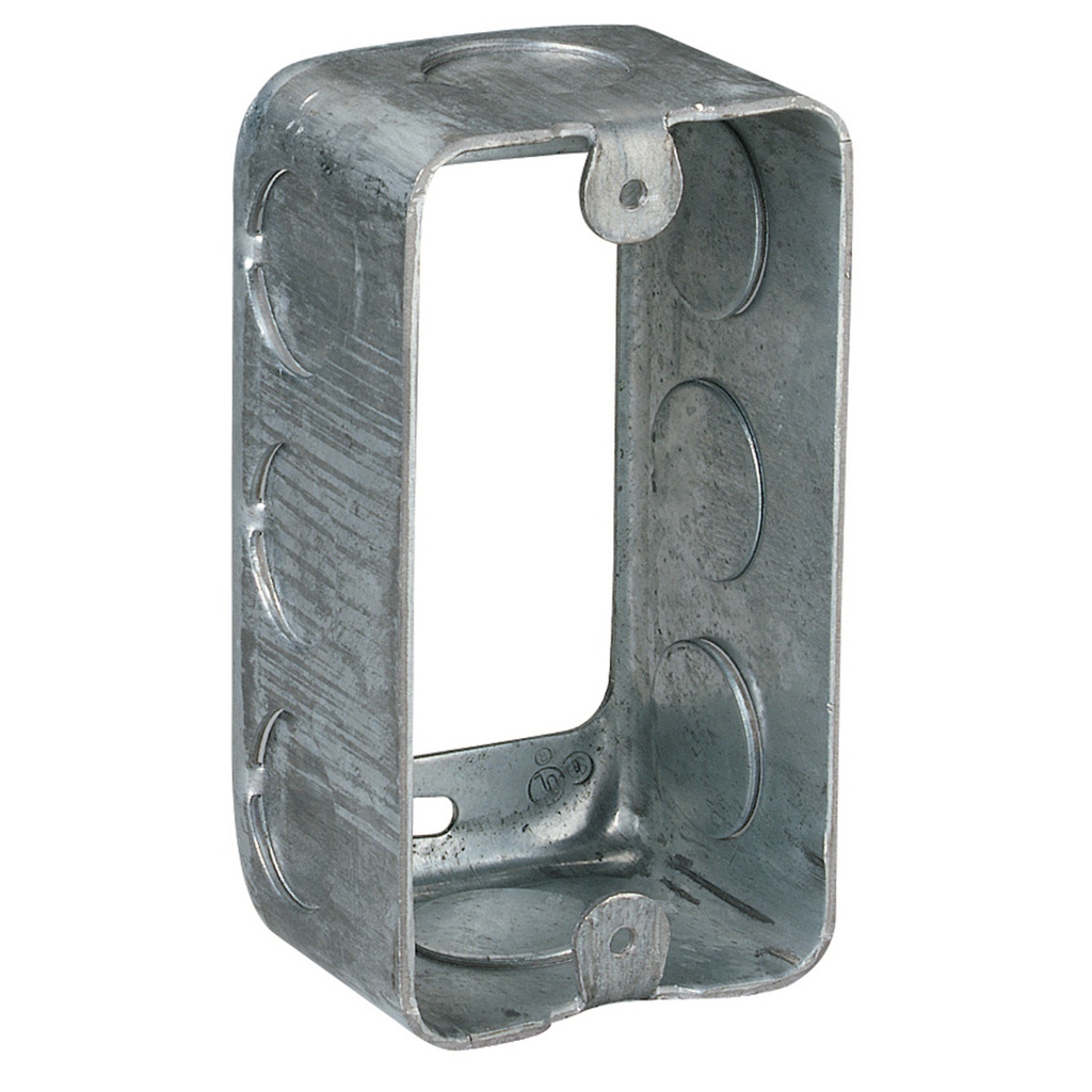 CAJA 2X4 KO-3/4 HUECA