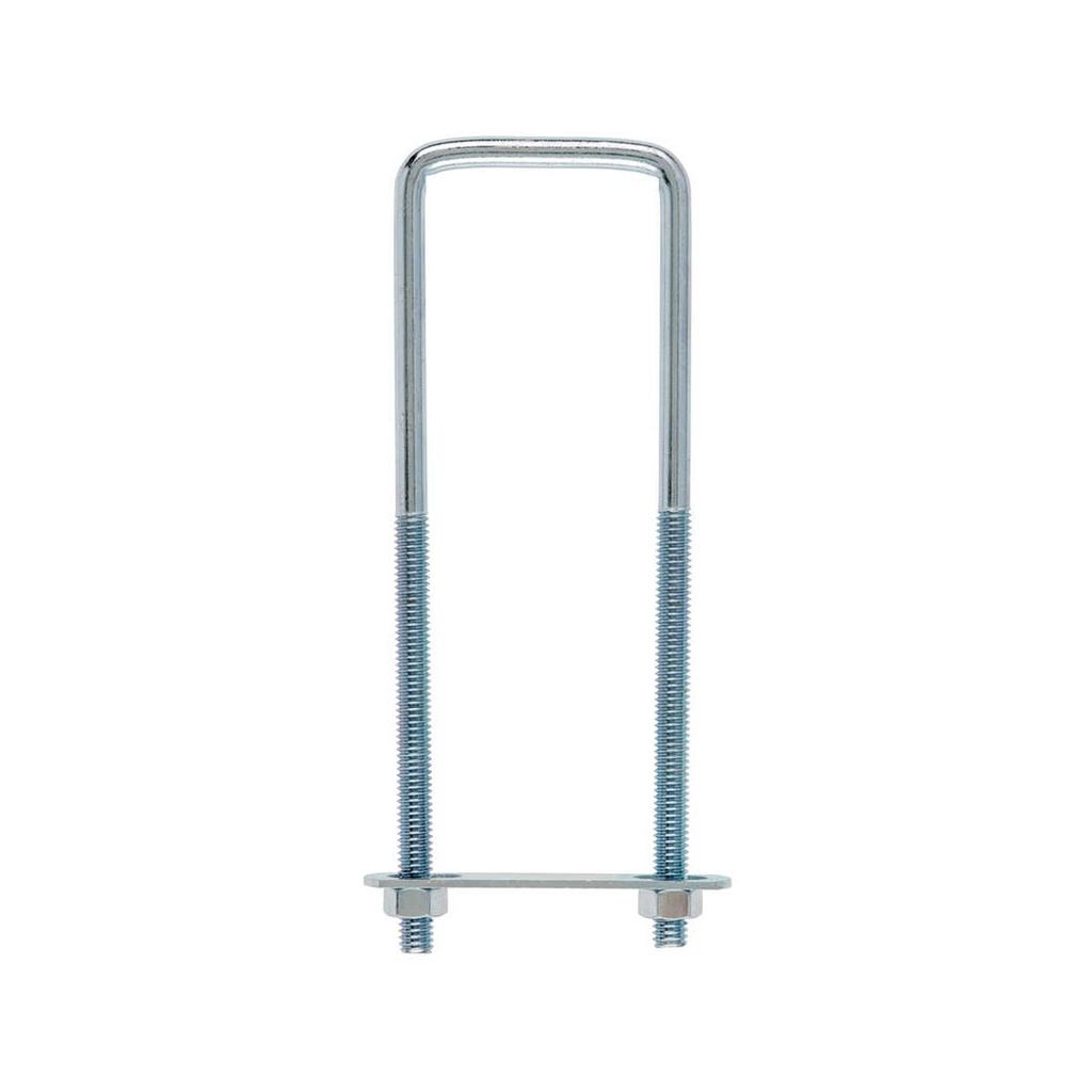 Hampton 5/16 in. X 2 in. W X 6-3/4 in. L Coarse Zinc-Plated Steel Square Bend U Bolt