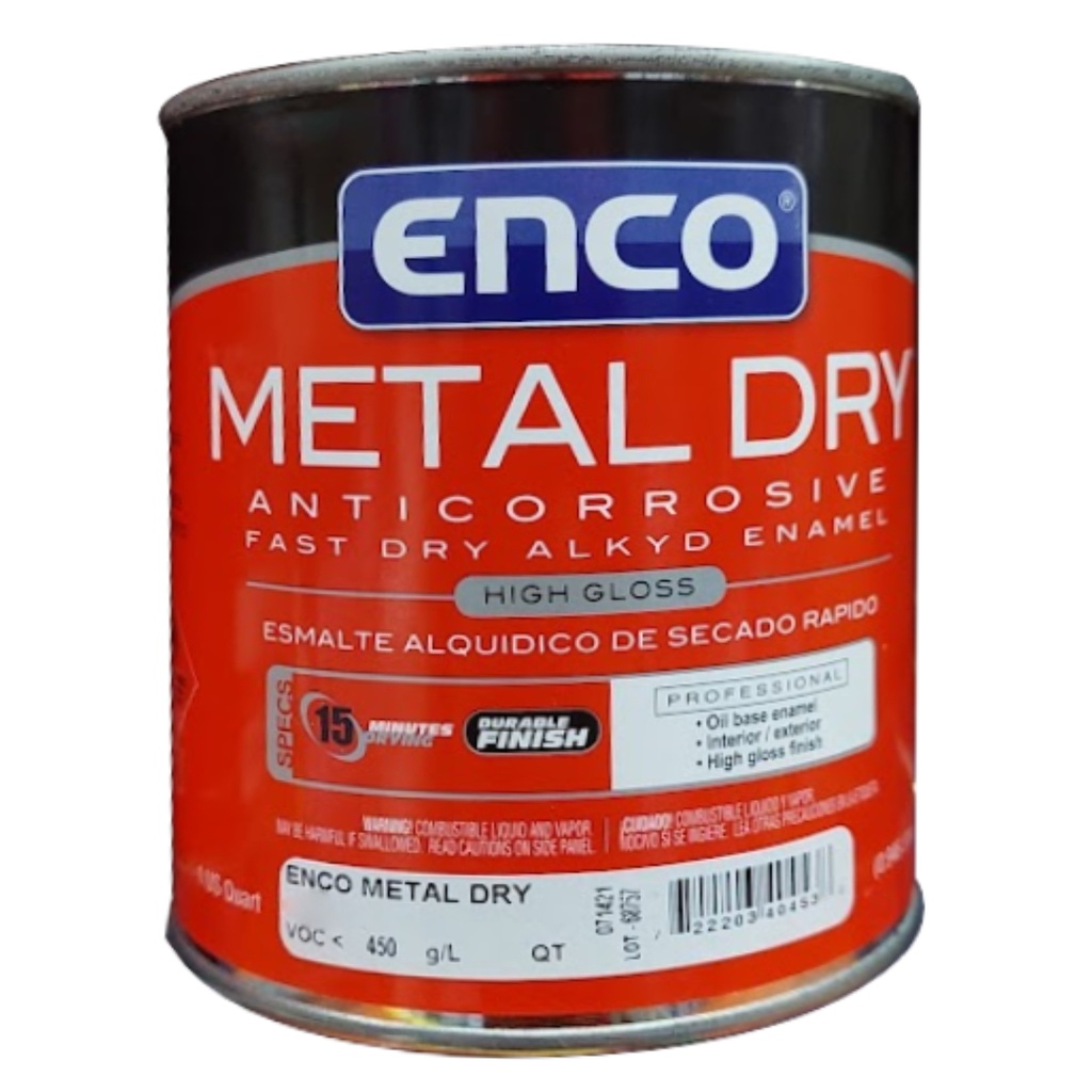 ENCO METAL DRY BLACK GL