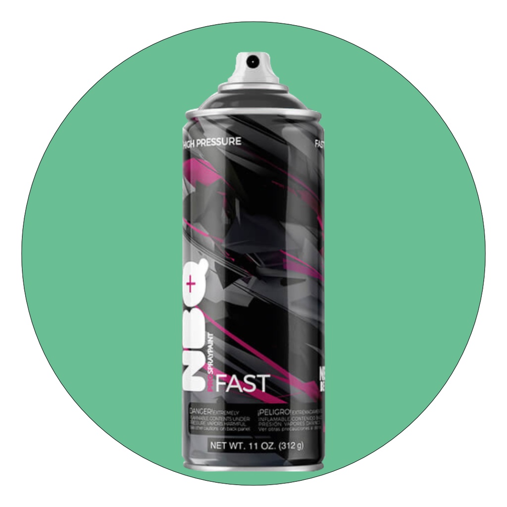 [F153] NBQ SPRAY 400mL ECO GREEN GLOSS