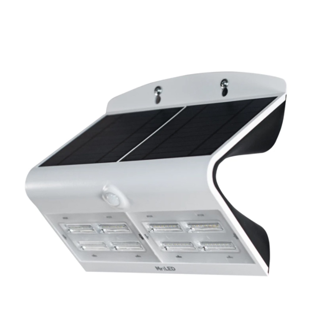 BUTTERFLY LAMP SOLAR 6.8 WHITE