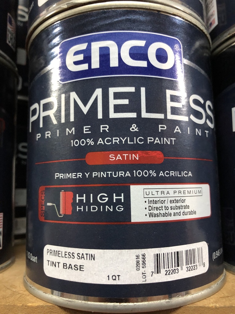 ENCO PRIMELESS SATIN TINT  QT