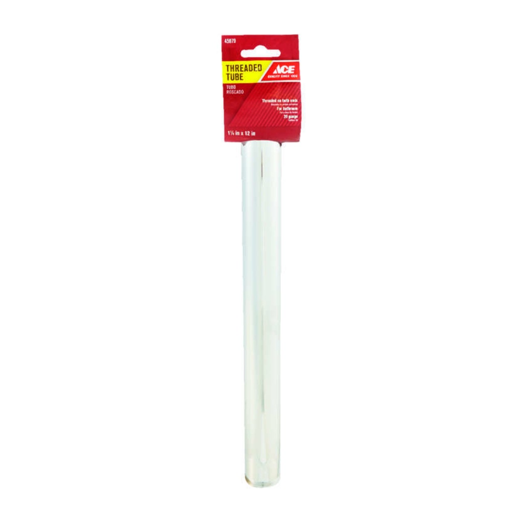 THREADTUBE 1-1/4"X12" BR