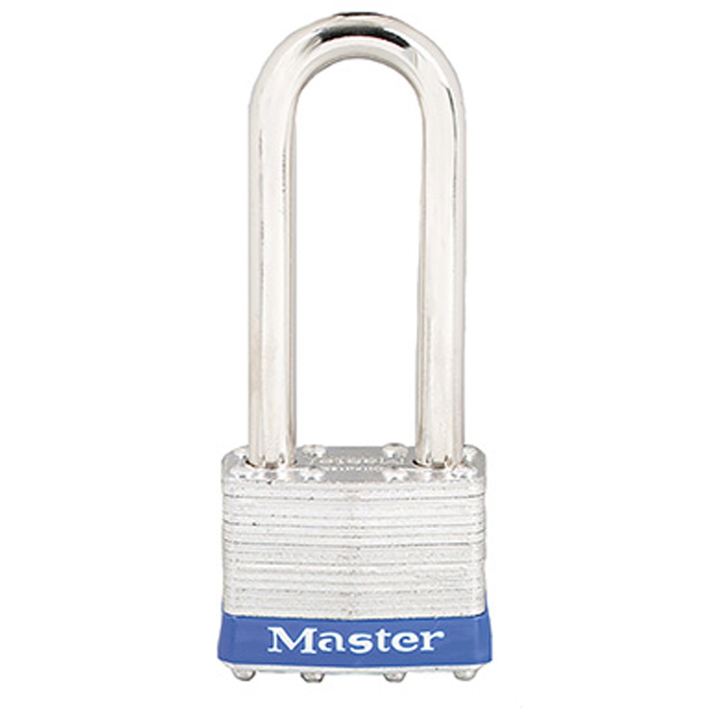 Master Lock 1-3/4 in. W Laminated Steel Ball Bearing Locking Exterior Padlock