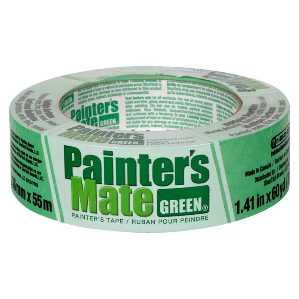 Painter's Mate 1.41 in. W X 60 Yd L Green Medium Strength Painter's Tape 1 Pk