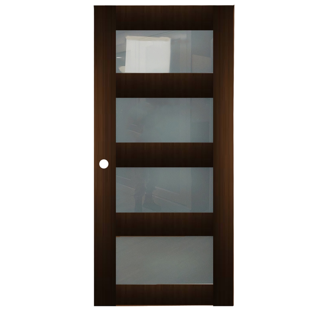 PT. ALUM. WOOD ELEGAN-4 36X80 D