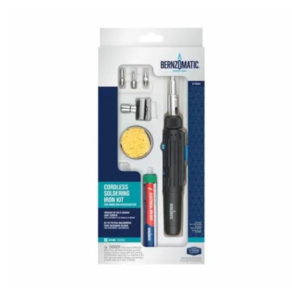 Bernzomatic Cordless Torch Kit 1 Pc Butane
