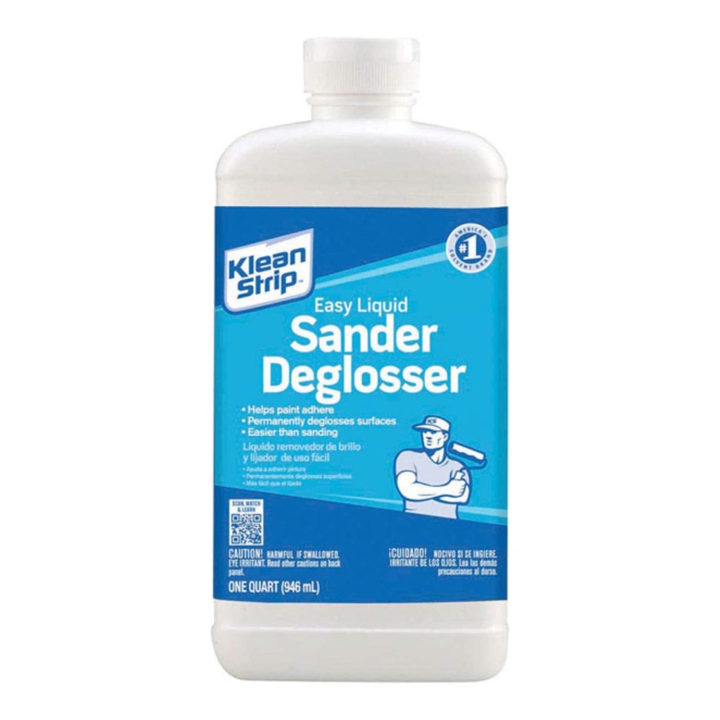 [1259381] Klean Strip Liquid Sandpaper Water-Based Sander Deglosser 1 Qt