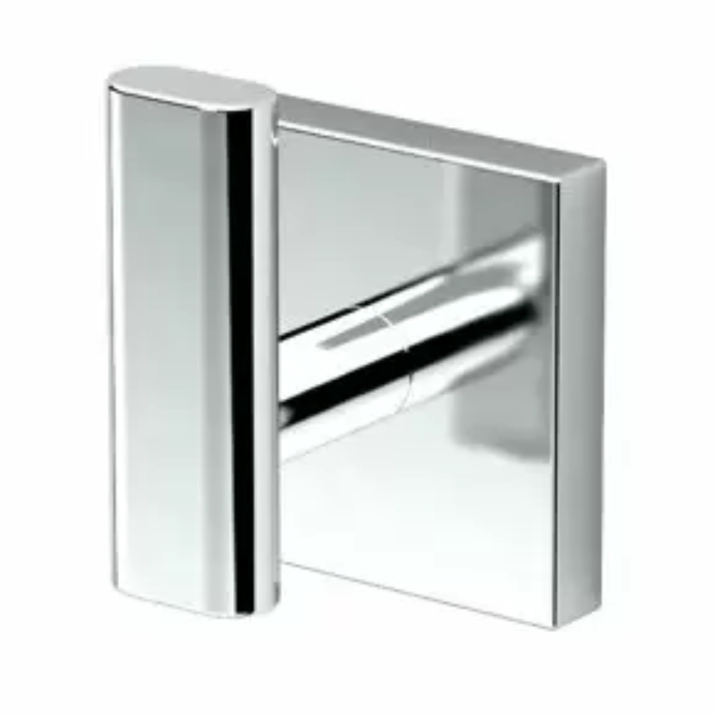 [366001830] Gatco 4055 Elevate Single Robe Hook Chrome Bathroom Hardware and Accessories Bathroom Hardware Robe Hooks