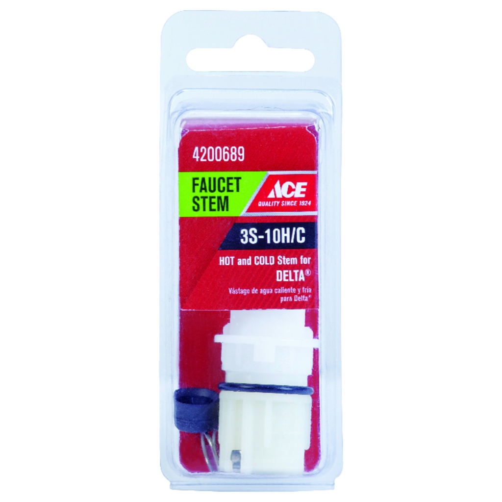 Ace 3S-10H/C Hot and Cold Faucet Stem for Delta