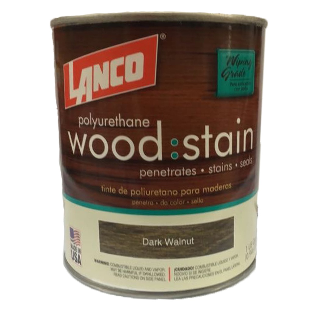 [WS7035] LANCO W/STAIN DARK WALNUT QT